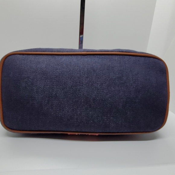 Coach Small Denim Handbag - Picture 3 of 4